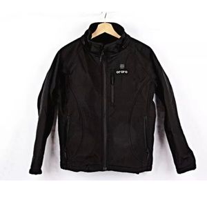 ORORO Women Heated Jacket BLACK Size SMALL